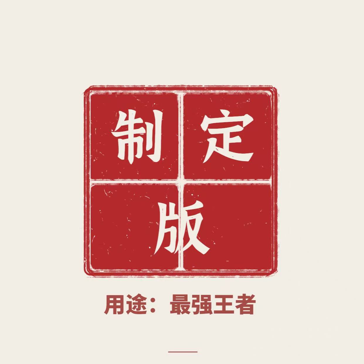 定制版
